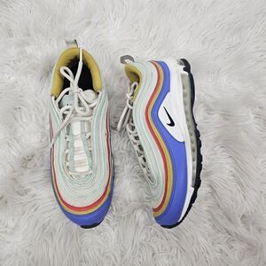 Nike Air Max 97 Summit White Obsidian Sapphire DH5724-100 Size 10 Women's